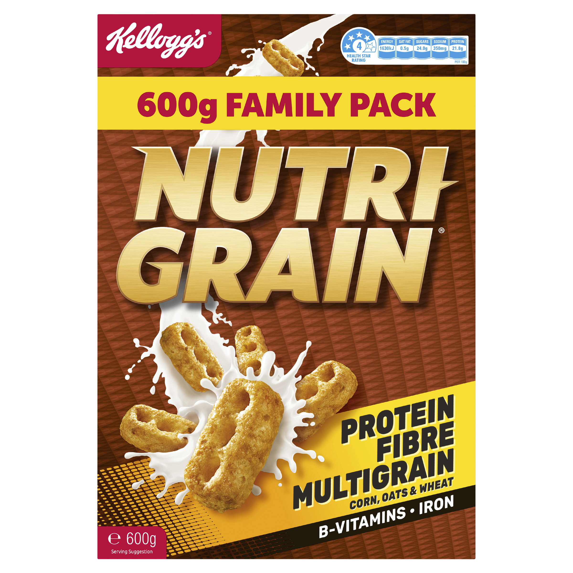 Kellogg's Nutri-Grain 600g pack