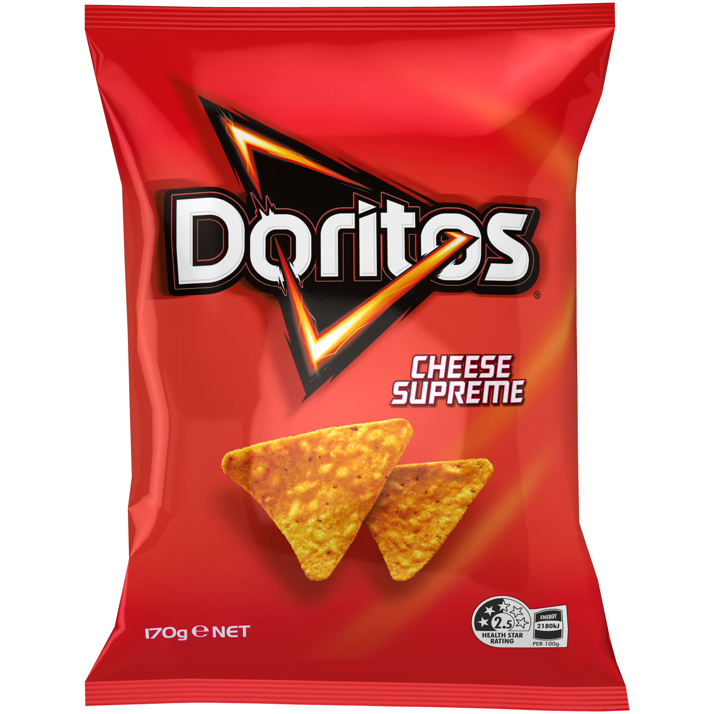 Doritos Corn Chips Cheese Supreme 170 G pack