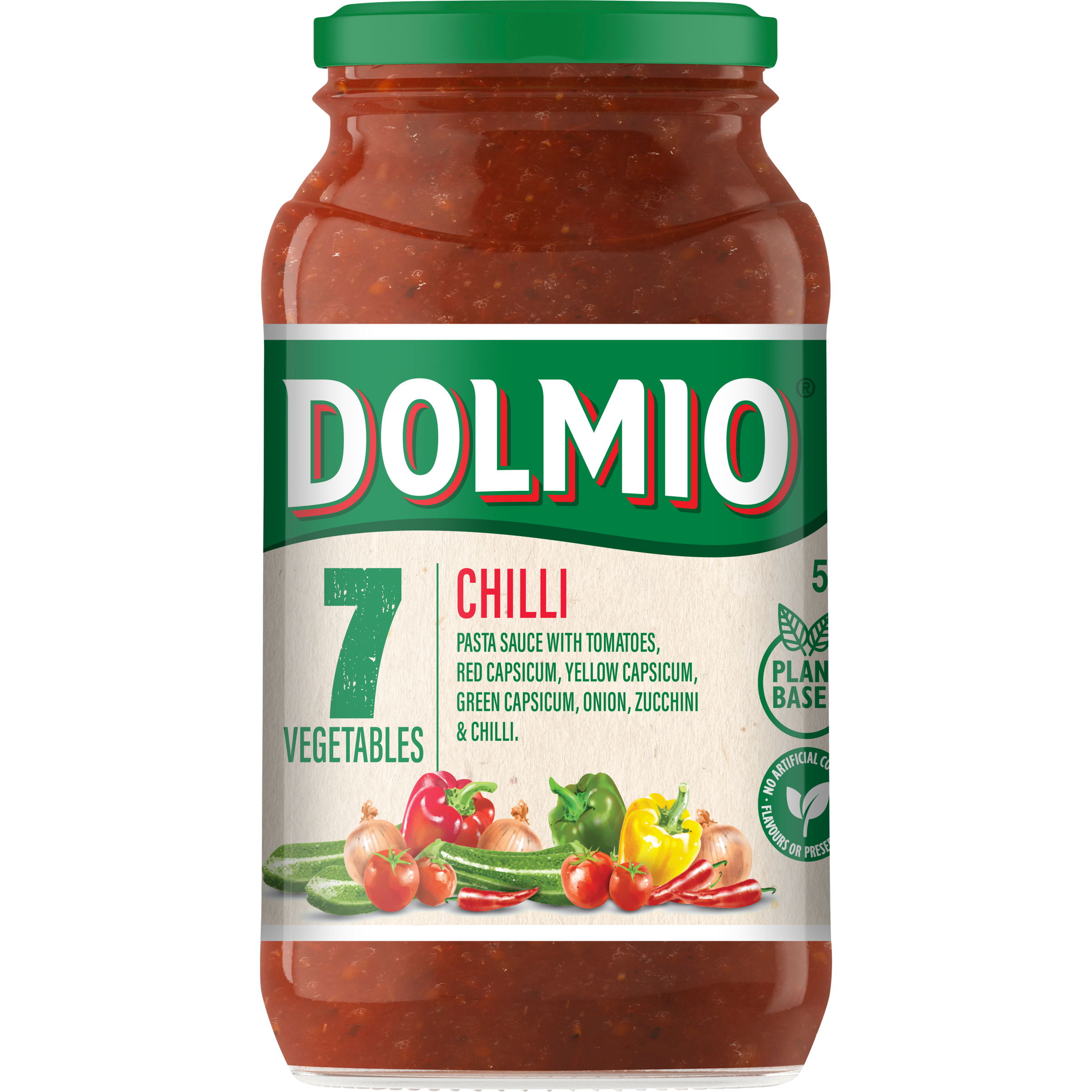 Dolmio 7 Vegetables Chilli Pasta Sauce 500g pack