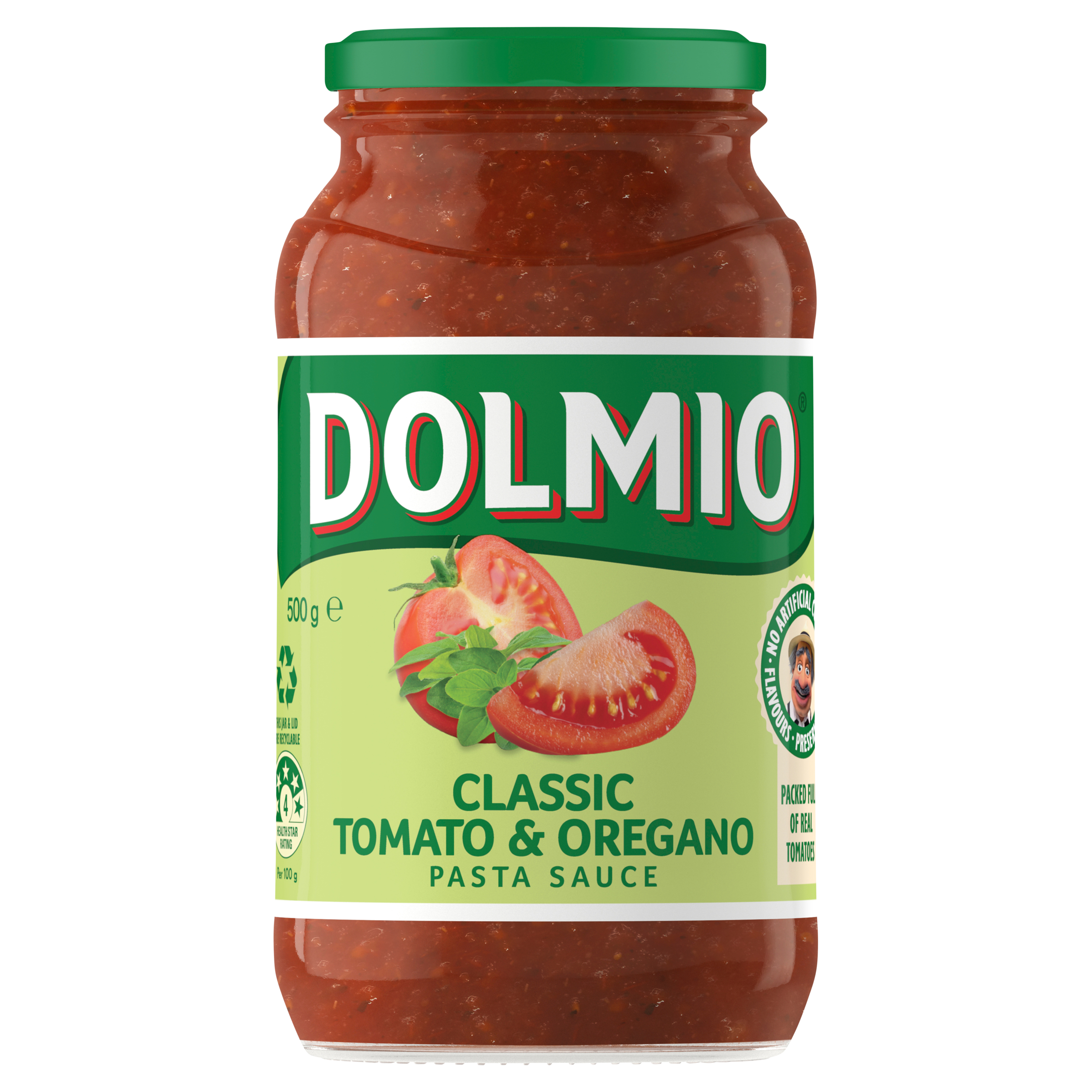 Dolmio Classic Tomato & Oregano Pasta Sauce 500g pack