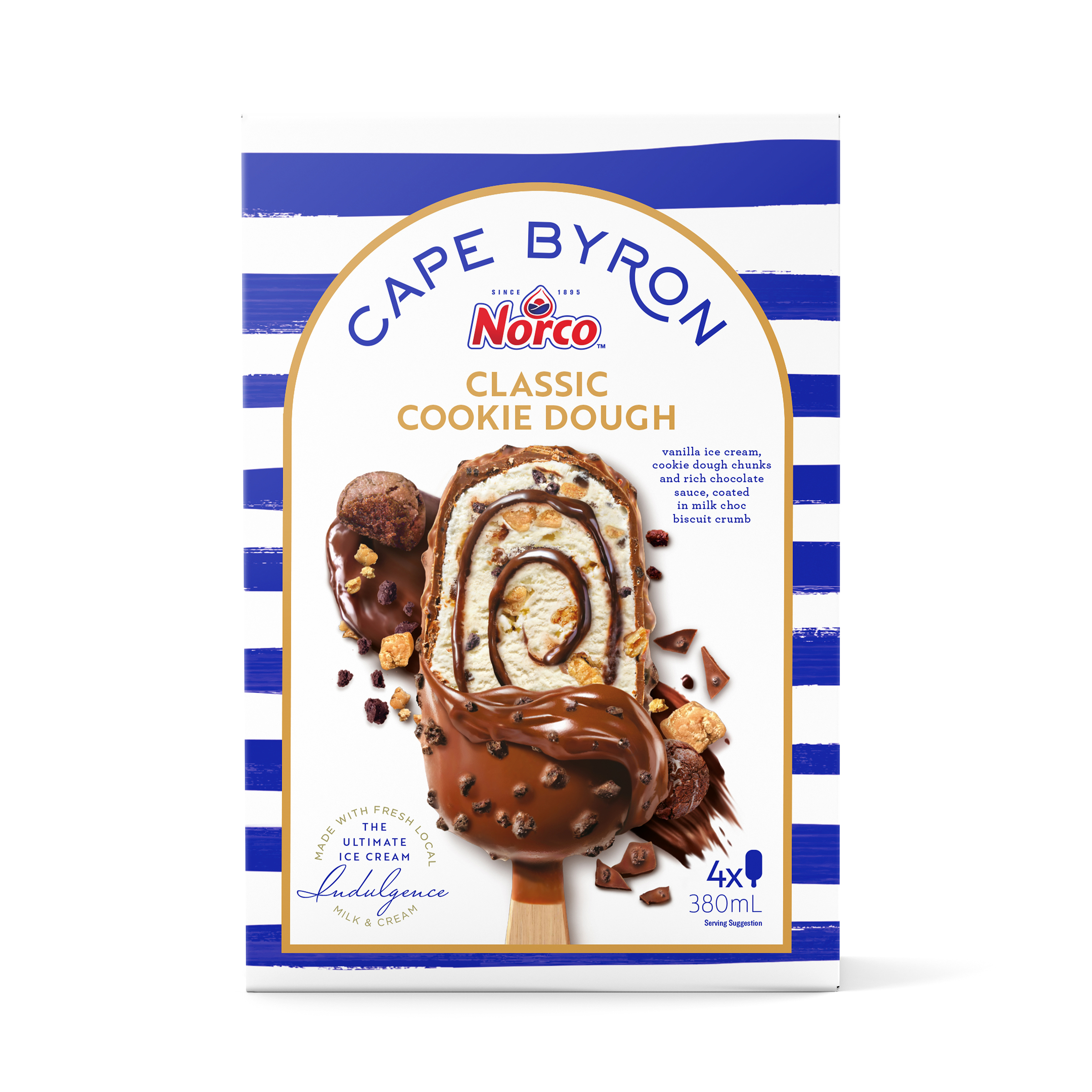 Norco Cape Byron Classic Cookie Dough 380mL pack