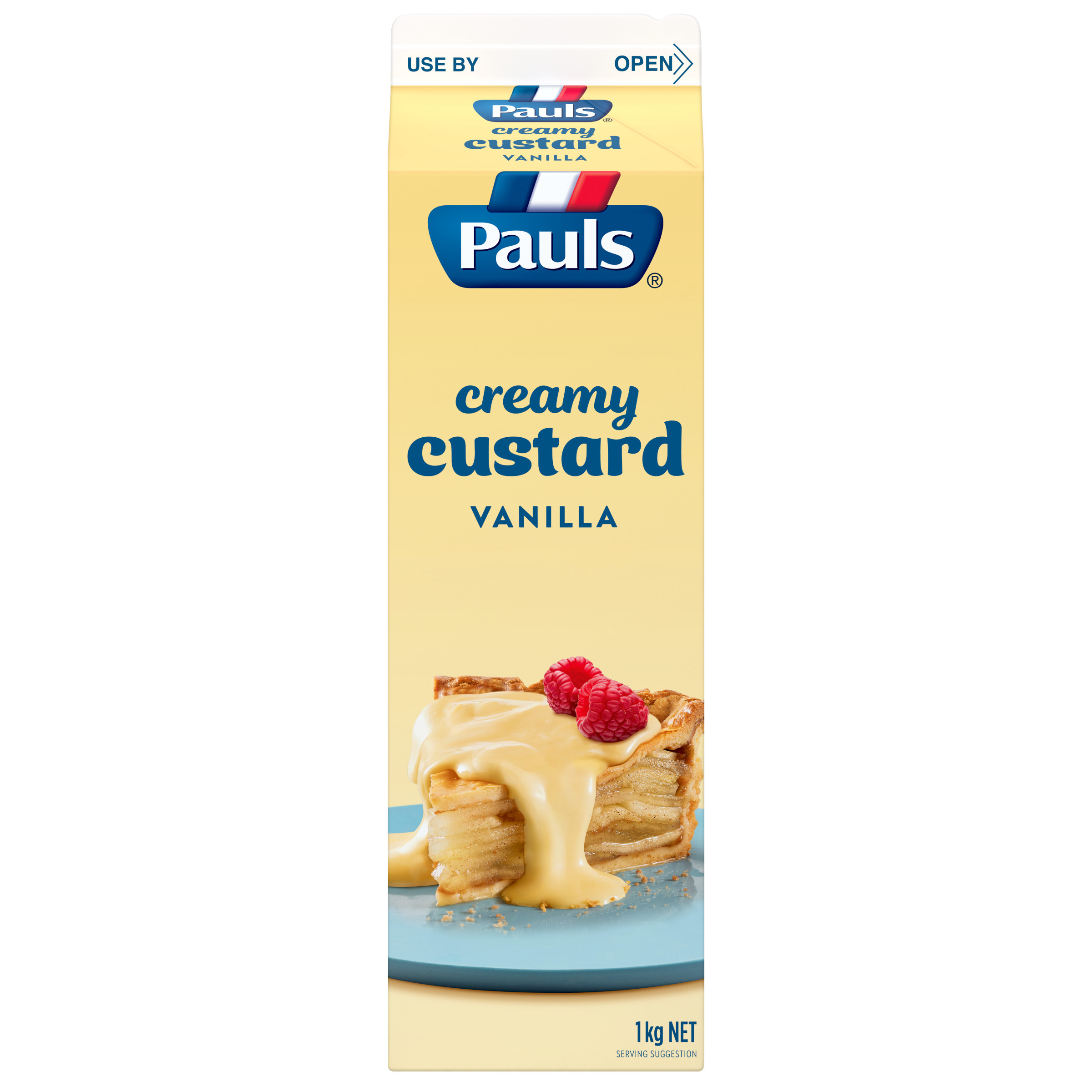 PAULS REGULAR CUSTARD VANILLA 1KG pack