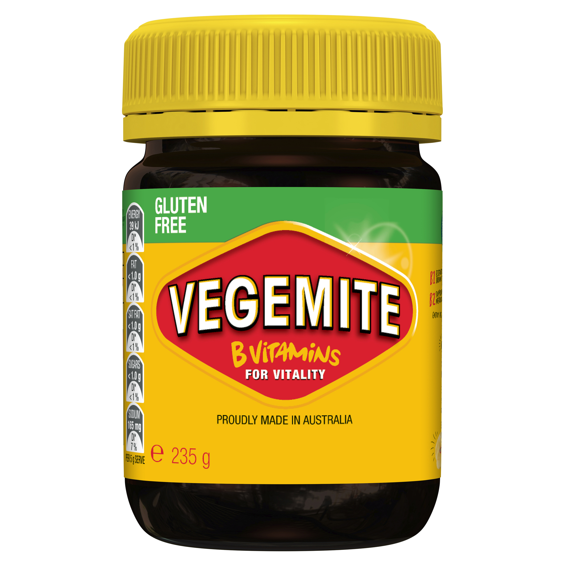 Vegemite Gluten Free 235g pack