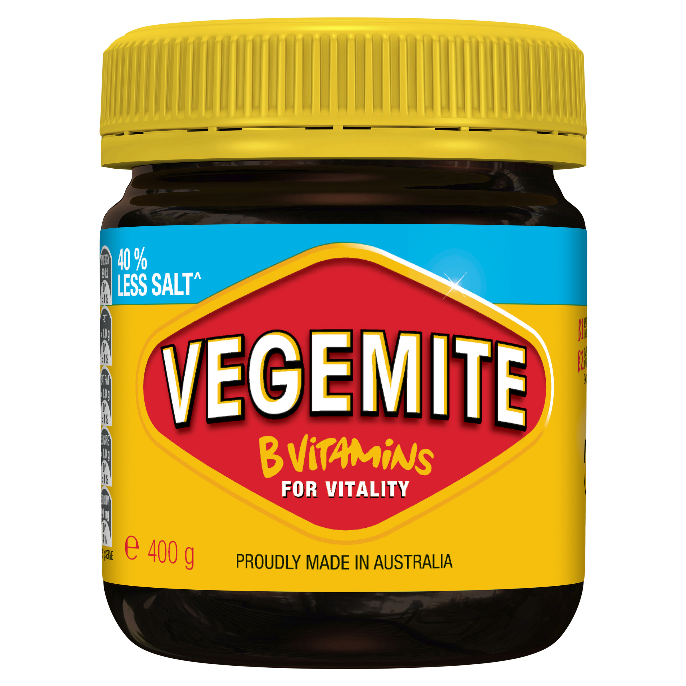 VEGEMITE 40% Less Salt 400g pack