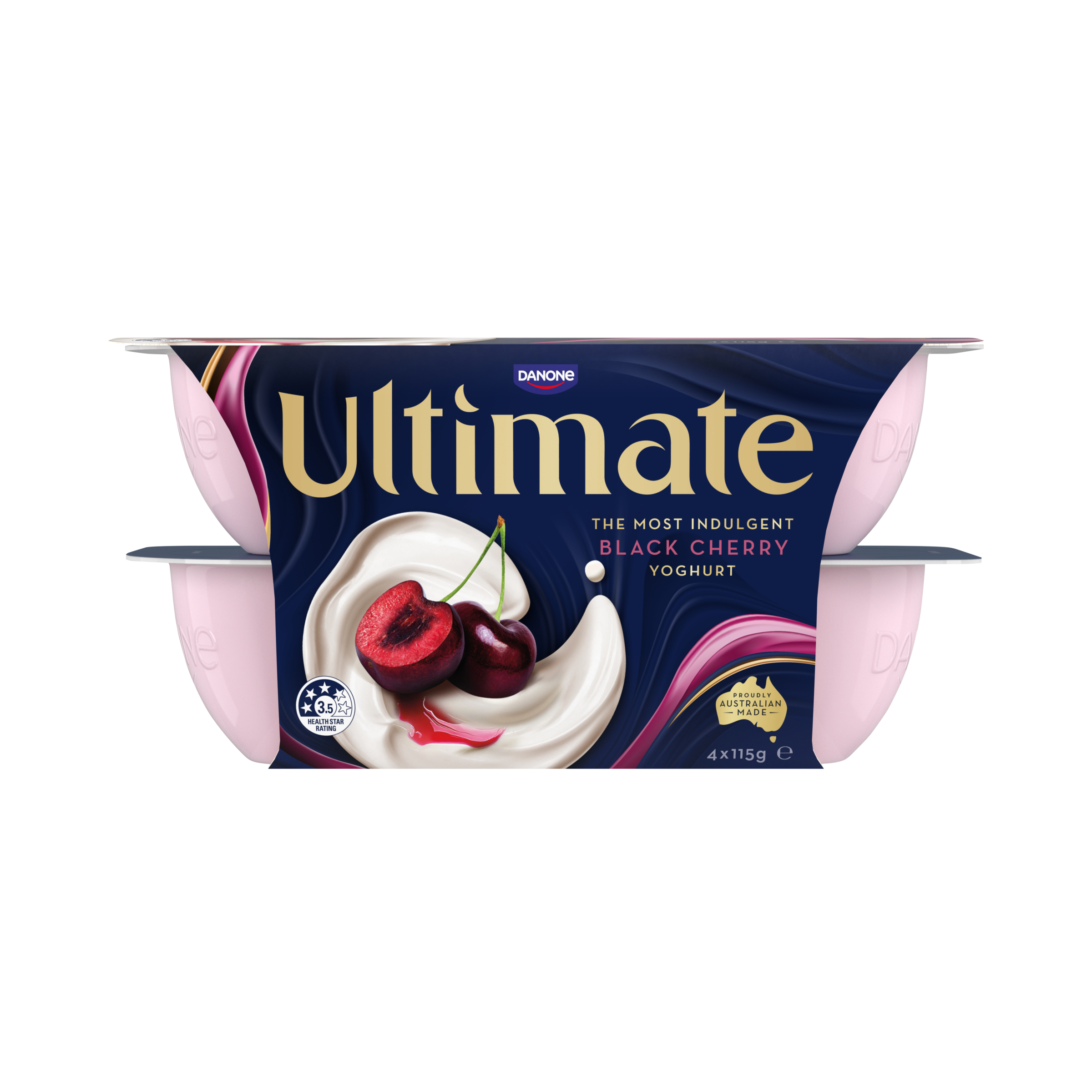 Danone Ultimate Black Cherry Yoghurt