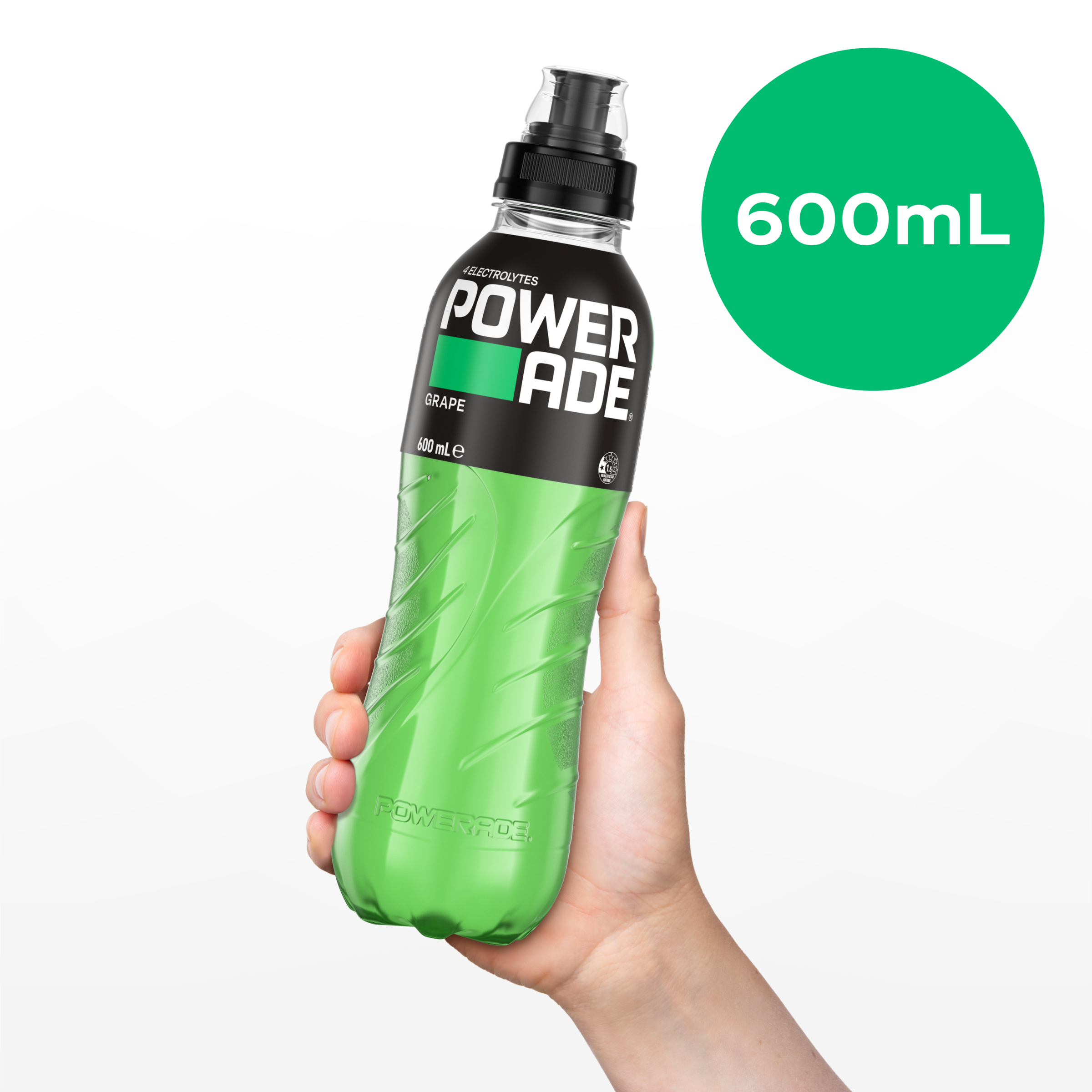 600 FLO X12 POWERADE GRAPE pack