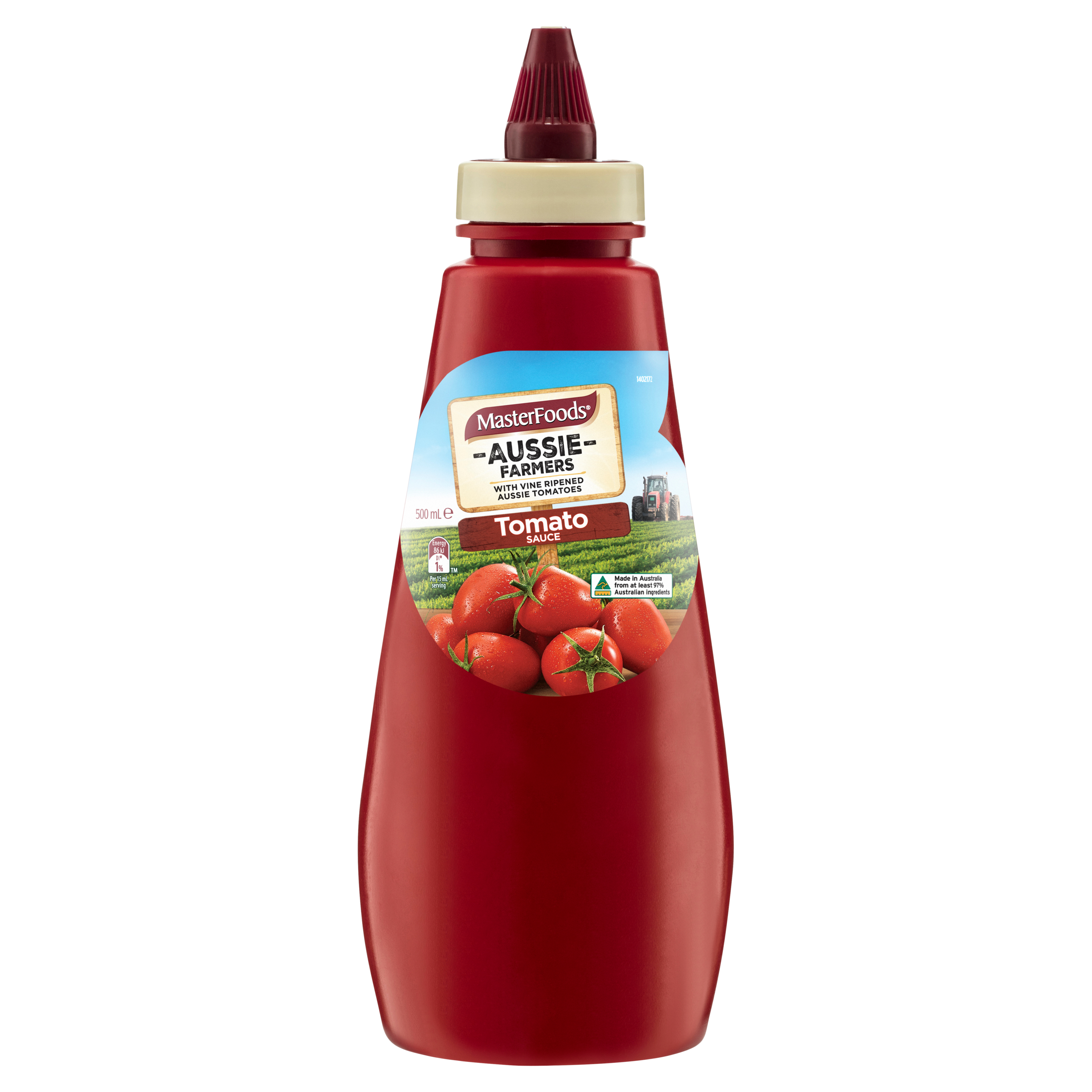 MasterFoods Aussie Farmers Tomato Sauce 500ml pack