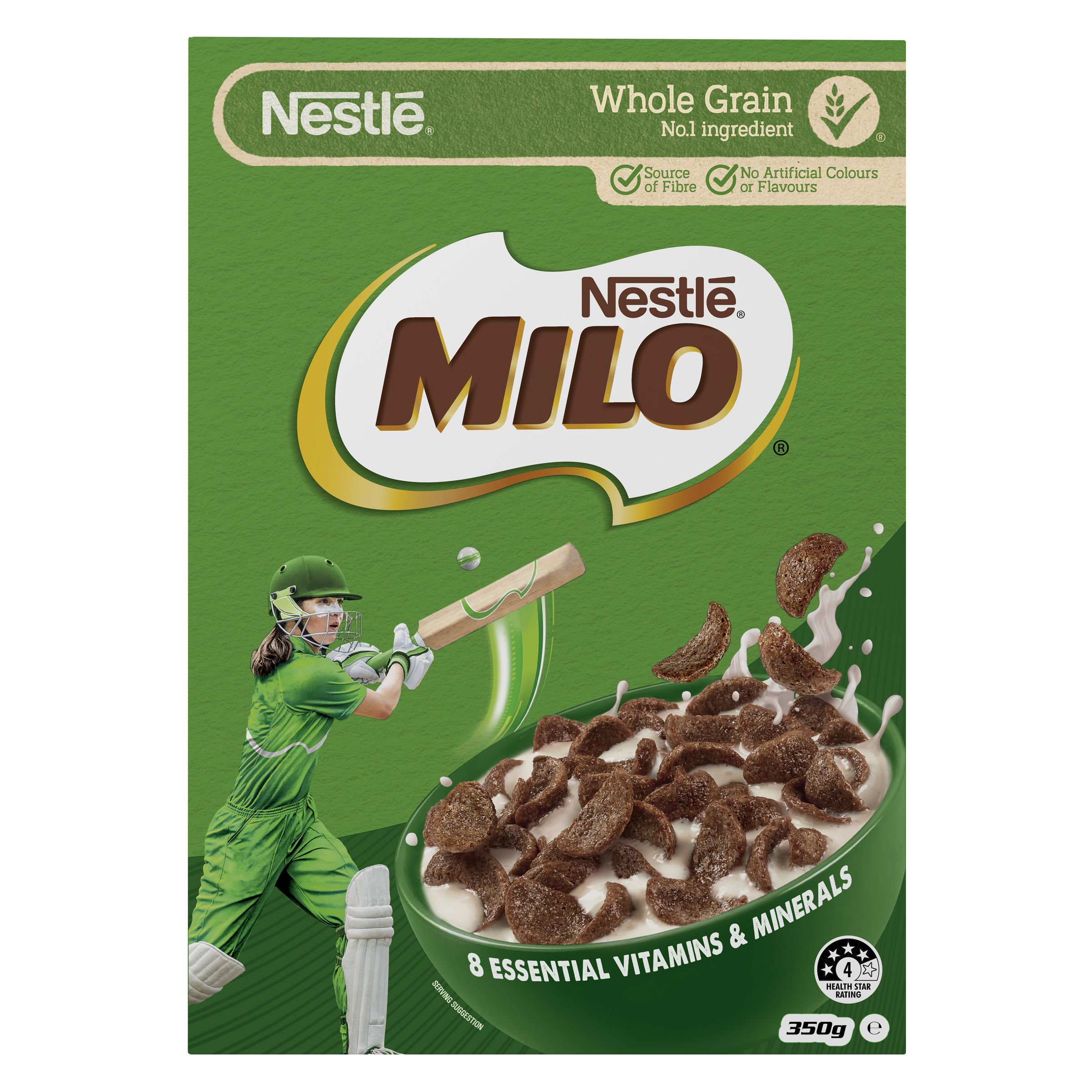 NESTLE MILO Breakfast Cereal Chocolate and Malt 350g pack